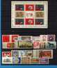 1969  JUGOSLAVIA Full Year STAMPS - SOUVENIR SHEET  BASE MICHEL NEVER HINGED - Années Complètes
