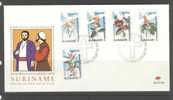 SURINAME 1974 FDC E105 MEDICINE BLANCO VERY FINE - Suriname ... - 1975