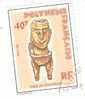 TIMBRE "POLYNESIE FRANCAISE "TIKIS EN POLYNESIE" 40 F - OBLITERE - Used Stamps