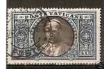 1933 VATICANO USATO MEDAGLIONI 1,25 LIRE - 200 - Used Stamps