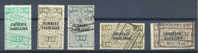 Belgie - Belgique Ocb Nr :   Journaux  Lot Used (zie  Scan) Type II - Newspaper [JO]