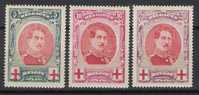 Belgie OCB 132 / 134 (*) - 1914-1915 Rode Kruis