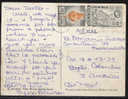 S804.-.NIGERIA -1960 .-. CIRCULATED POST CARD TO BOGOTA-COLOMBIA - Nigeria (...-1960)