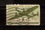 Air Mail - Twin Motored Transport Plane - Scott # C26 United States - 2a. 1941-1960 Used