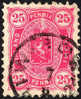 Finland #22a XF Used 25p Rose Of 1875 - Usados
