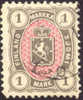 Finland #35 Used 1m Gray & Rose From 1885 - Used Stamps