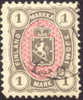 Finland #35 Used 1m Gray & Rose From 1885 - Usados