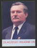 POLAND 1990 LECH WALESA NOBEL PEACE PRIZE WINNER SOLIDARITY SOLIDARNOSC  PRESIDENTIAL CAMPAIGN PAMPHLET APPROX 20 PAGES - Vignettes Solidarnosc