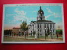 CPA OU CPSM -ETATS UNIS-YELLOWSTONE COUNTY COURTHOUSE AND COMMERCIAL CLUB,BILLING,MONT - Other & Unclassified