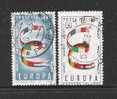 ITALIA - EUROPA CEPT 1957 - Serie Completa Di 2 Valori Usati - In Buone Condizioni. - 1957