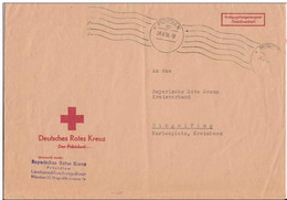 1956 - Prisonnier De Guerre Allemand - Lettre Croix-rouge Allemande De Munich - - Prisoners Of War Mail