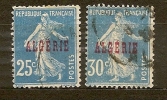 ALGERIA Algerie Algerien  N. 14-17/US - 1924/25  - Lot Lotto - Gebraucht