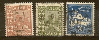 ALGERIA Algerie Algerien N. 39-45-47/US - 1926  - Lot Lotto - Gebraucht