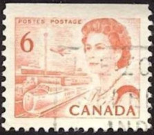 Pays :  84,1 (Canada : Dominion)  Yvert Et Tellier N° :   382 A-1 (o) Du Carnet / Michel 429-Gxo - Single Stamps