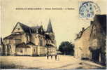 POUILLY SUR LOIRE - Place Nationale. L´Eglise - - Pouilly Sur Loire