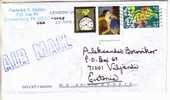 GOOD USA Postal Cover To ESTONIA 2007 - Good Stamped: Happy New Year ; Art - Cartas & Documentos