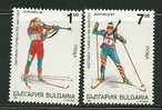 Bulgaria    "1993 World Biathlon Championships"   Set  SC# 3761-62 MNH** SCV$5.50 - Ungebraucht