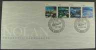 Australian Antarctic Territory 1989 Nolan Landscapes FDC Mawson - FDC