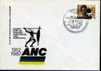 Alemania DDR 1987 FDC YT2721 Solidaridad: Lucha Anti Apartheid En Sudáfrica. Campo ANC. Madre Con Infante. - WHO