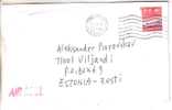 GOOD HONG KONG Postal Cover To ESTONIA 2000 - Good Stamped: Architecture - Cartas & Documentos
