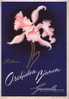 Locandina Pubblicitaria Da Banco - Profumo ORCHIDEA BIANCA - Garmella Fine Anni '40 (profumeria) - Pappschilder