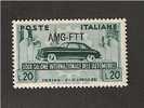 TRIESTE A 20 LIRE SALONE AUTO 1951 NUOVO GOMMA ORIGINALE NO LINGUELLA - Ongebruikt