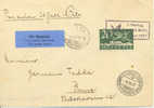 Vol St. Gallen - Basel 1927  Yvert Aé 4 - Erst- U. Sonderflugbriefe