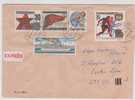 Czechoslovakia Express Cover With More TOPIC Stamps Praha 26-10-1982 - Briefe U. Dokumente