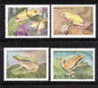 Zambia 1989 Frogs And Toads MNH - Ranas