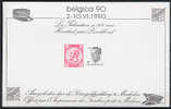 Feuillet Souvenir De L’exposition Belgica 90 Neuf** - Briefe U. Dokumente