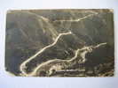 Philippines P.I.   Real Photo    Zig Zag Benguet Raod     Heavy Coronor Wear 5 Pin Holes Artura Stam Box - Philippines