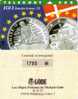 DANEMARK PRIVEE ECU COINS PIECES MONAIE EUROPE NEUVE MINT  DANS ENCART FOLDER ORIGINE RARE - Stamps & Coins
