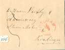 HANDGESCHREVEN BRIEF Uit 1857 Van ROTTERDAM Naar KRALINGEN (3595) - Other & Unclassified