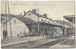 Vouziers Bahnhof Grande Guerre 14.18 Soldats Allemands Animee Feldpost Notstempel Station No 59 16.6.1915 - Vouziers