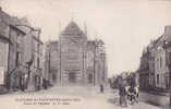 44 LOIRE ATLANTIQUE.SAINT JULIEN DE VOUVANTES.PLACE DE L EGLISE - Saint Julien De Vouvantes