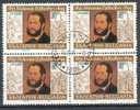 BULGARIA / BULGARIE - 1994 - 100 Ans De La Mort Du Peintre Nicolai Pavlovich - Bl. De 4 Obl. - Used Stamps