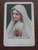 ANTIGUO CALENDARIO BOLSILLO FOURNIER CORAZON DE MARIA DE FATIMA 1975 - EXCELENTE ESTADO - Small : 1961-70