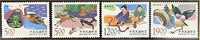 1998 Chinese Fables Stamps Turtle Frog Snake Shell Clam Fox Idiom Well Tiger Snipe Bird - Ranas