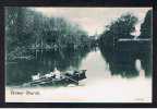 RB 546 - Early Postcard  - Rowing Boat & Swan - Clewer Church Berkshire - Sonstige & Ohne Zuordnung