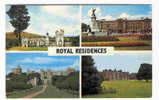 ROYAUME-UNI   ROYAL RESIDENCES  Balmoral Castle, Buckingham Palace, Windsor Castle, Sandringham House - Windsor Castle