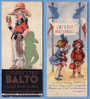 CIGARETTES CARTON PUBLICITAIRE CIGARETTES  BALTO DESSINS POULBOT Et RENE VINCENT - Altri & Non Classificati