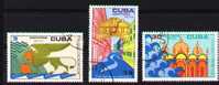 Cuba 1972 Mi 1828-1830 CTO VF - Gebraucht