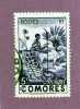 COLONIES FRANCAISES COMORES TIMBRE N° 5 OBLITERE FEMME INDIGENE - Other & Unclassified