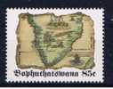 RSA+ Bophuthatswana 1992 Mi 276 Mnh Landkarte - Bophuthatswana