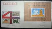 FDC China 1994-19 4th Philatelist Conference Stamp S/s Relic - 1990-1999