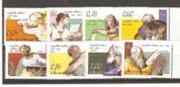 64)5 Cent.  Della Cappella Sistina Serie Completa Nuova 2008 - Unused Stamps