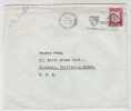 Israel Cover Sent Air Mail To USA Jerusalem 27-4-1971 - Briefe U. Dokumente