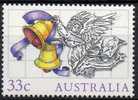 Australia 1985 Christmas 33c Angel With Bells MNH - Nuevos