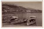 EUROPE - SWITZERLAND, St. Moritz Dorf, Boats On The Lake, Year 1929 - St. Moritz