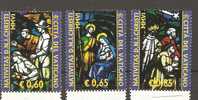 1552 ) Natale Vetrata Di Silvio Consadori Serie Completa  Nuova** 2006 - Unused Stamps